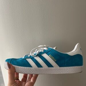 Adidas Gazelle Teal Sneakers